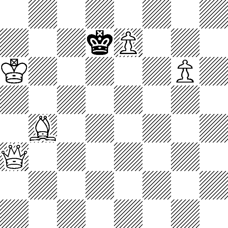 8/3kP3/K5P1/8/1B6/Q7/8/8