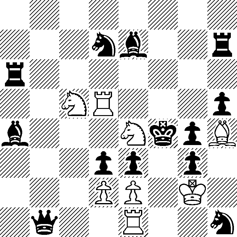 8/3nb2r/r7/2NR3p/b3NkpB/3pp1p1/3PP1K1/1q2R2n