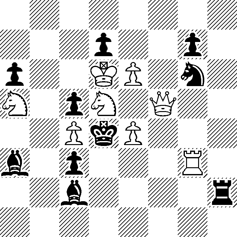 8/3p2p1/p2KP1n1/N1pN1Q2/2PkP3/b1p3R1/2b4r/8