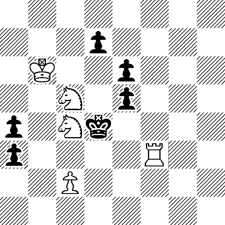 8/3p4/1K2p3/2N1p3/p1Nk4/p4R2/2P5/8