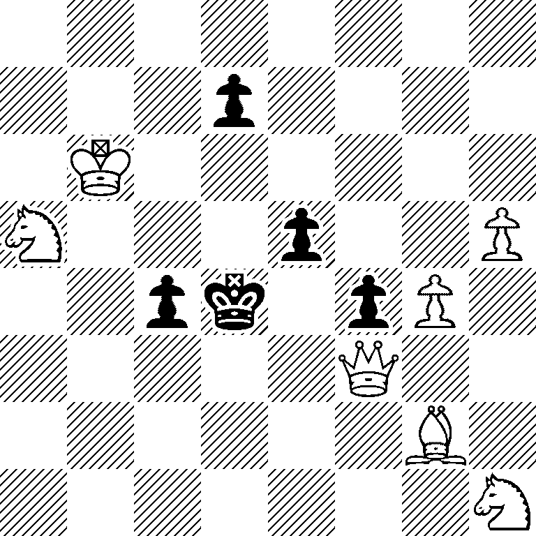 8/3p4/1K6/N3p2P/2pk1pP1/5Q2/6B1/7N