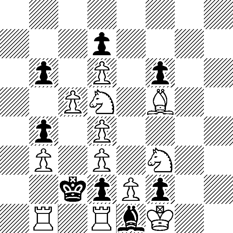 8/3p4/1p1P1p2/2PN1B2/1p1P4/1P1P1N2/2kpPp2/1R1RbK2
