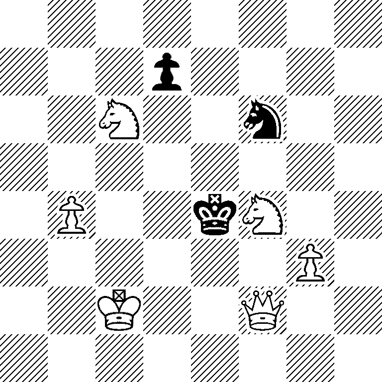 8/3p4/2N2n2/8/1P2kN2/6P1/2K2Q2/8