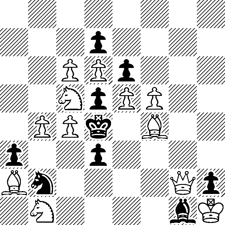 8/3p4/2PPp3/2NpPP2/1PPk1B2/p2p4/Bn4Qp/1N4bK