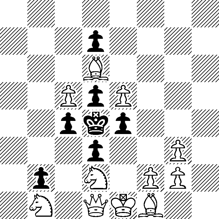 8/3p4/3B4/2PpP3/2pkp3/3p2P1/1p1N1PP1/1N1QKB2