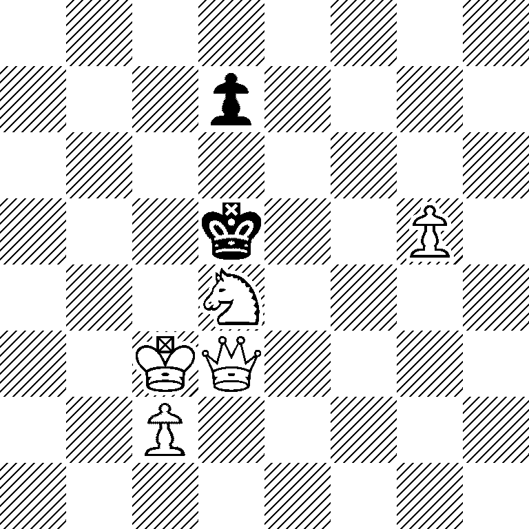 8/3p4/8/3k2P1/3N4/2KQ4/2P5/8