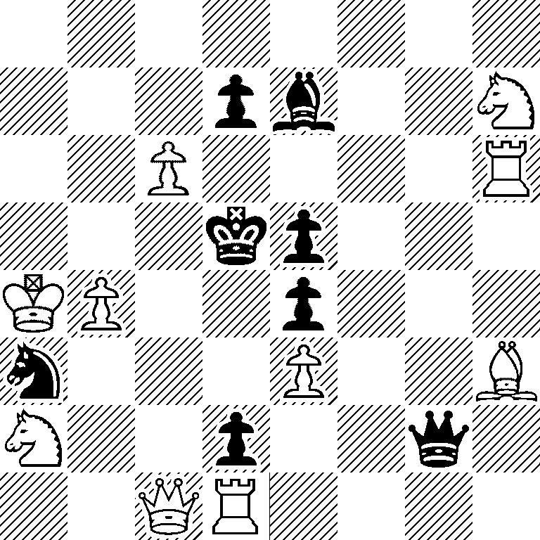 8/3pb2N/2P4R/3kp3/KP2p3/n3P2B/N2p2q1/2QR4