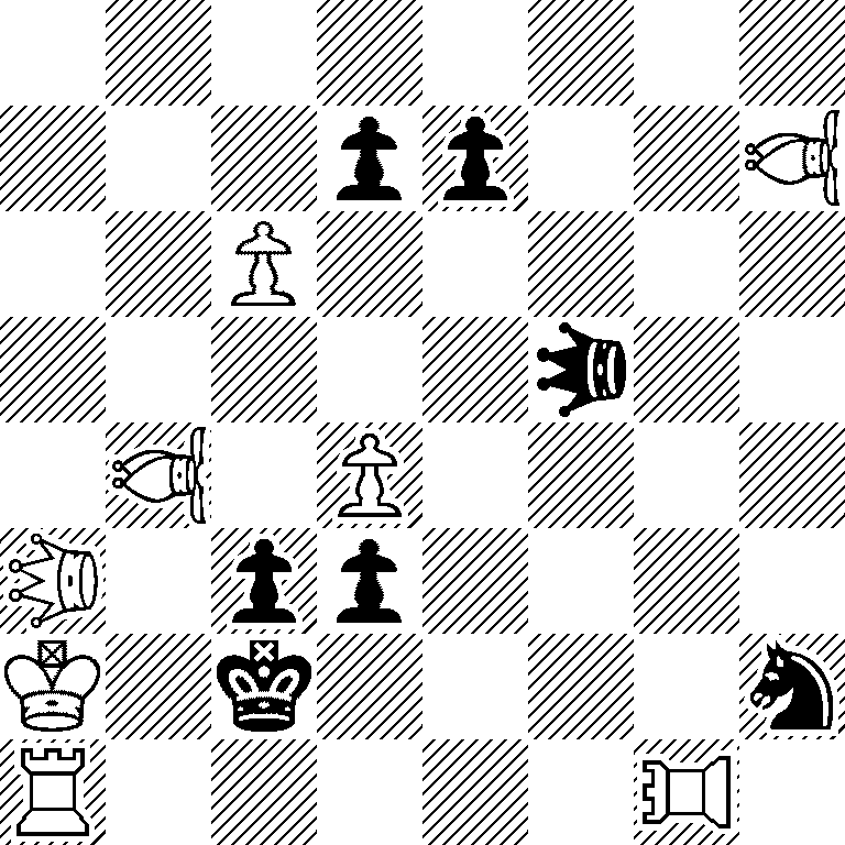 8/3pp2*3B/2P5/5*3q2/1*3B1P4/*3Q1pp4/K1k4s/R5*3R1