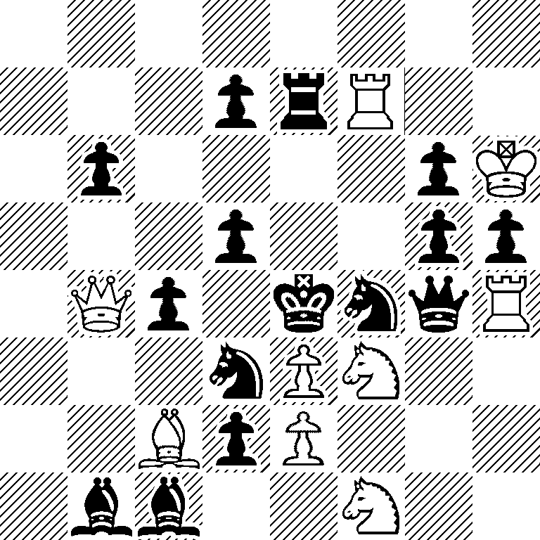 8/3prR2/1p4pK/3p2pp/1Qp1knqR/3nPN2/2BpP3/1bb2N2