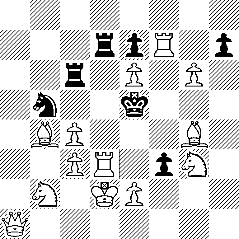 8/3rpR1p/2r1P1P1/1n2k3/1BP3B1/2PR1pN1/1N1KP3/Q7