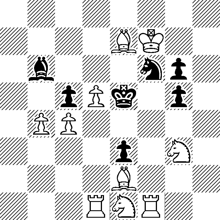 8/4BK2/1b3np1/2pPk1p1/1PP5/4p1N1/4B3/3RNR2