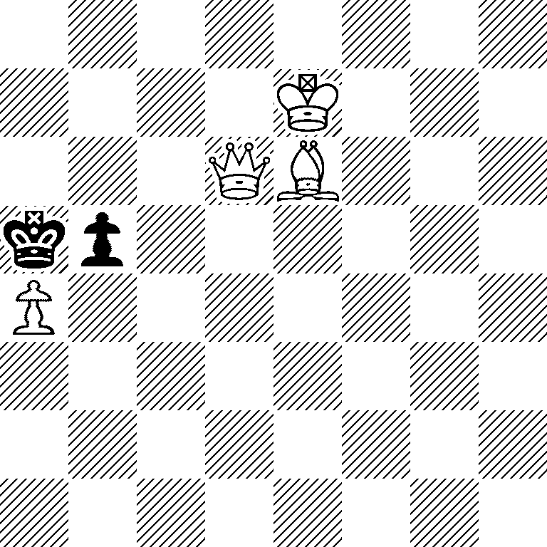 8/4K3/3QB3/kp6/P7/8/8/8