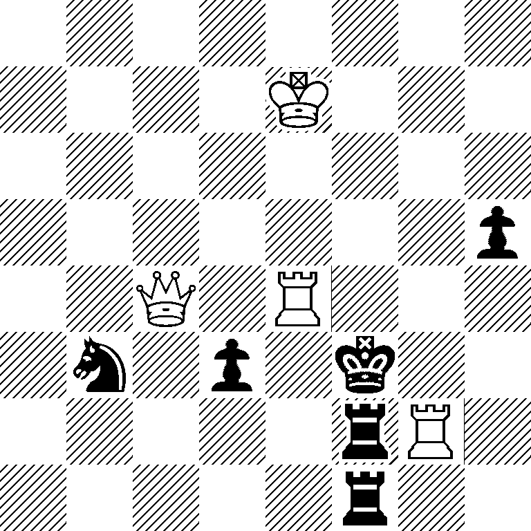 8/4K3/8/7p/2Q1R3/1n1p1k2/5rR1/5r2
