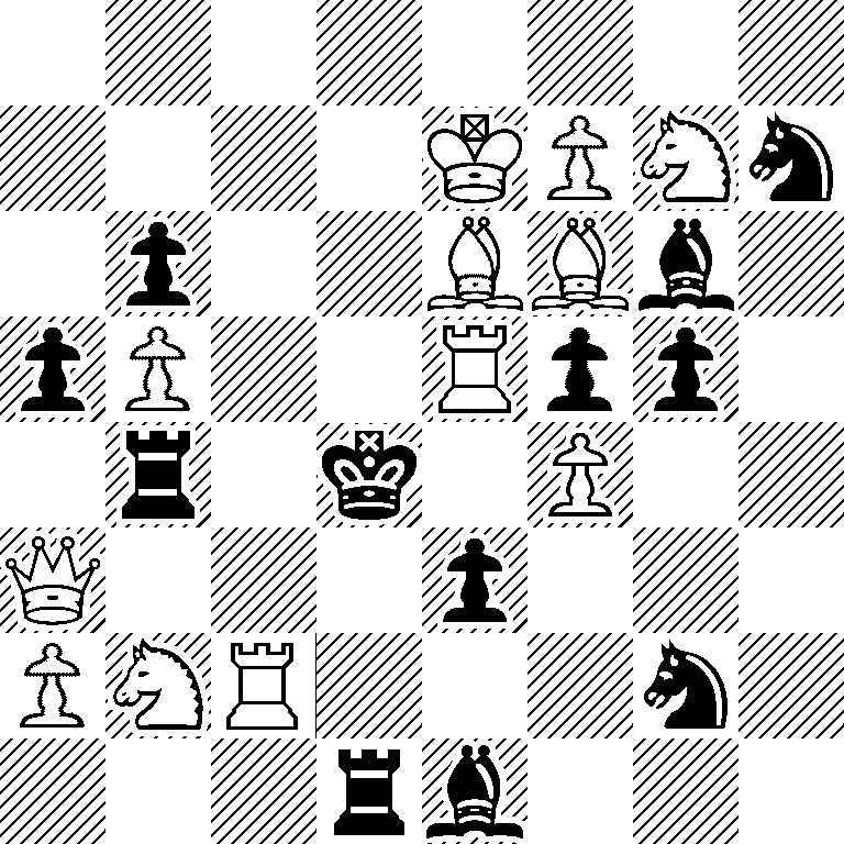 8/4KPNn/1p2BBb1/pP2Rpp1/1r1k1P2/Q3p3/PNR3n1/3rb3