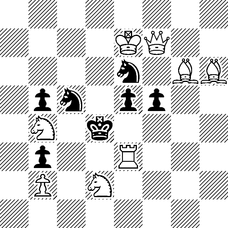 8/4KQ2/4n1BB/1pn1pp2/1N1k4/1p2R3/1P1N4/8