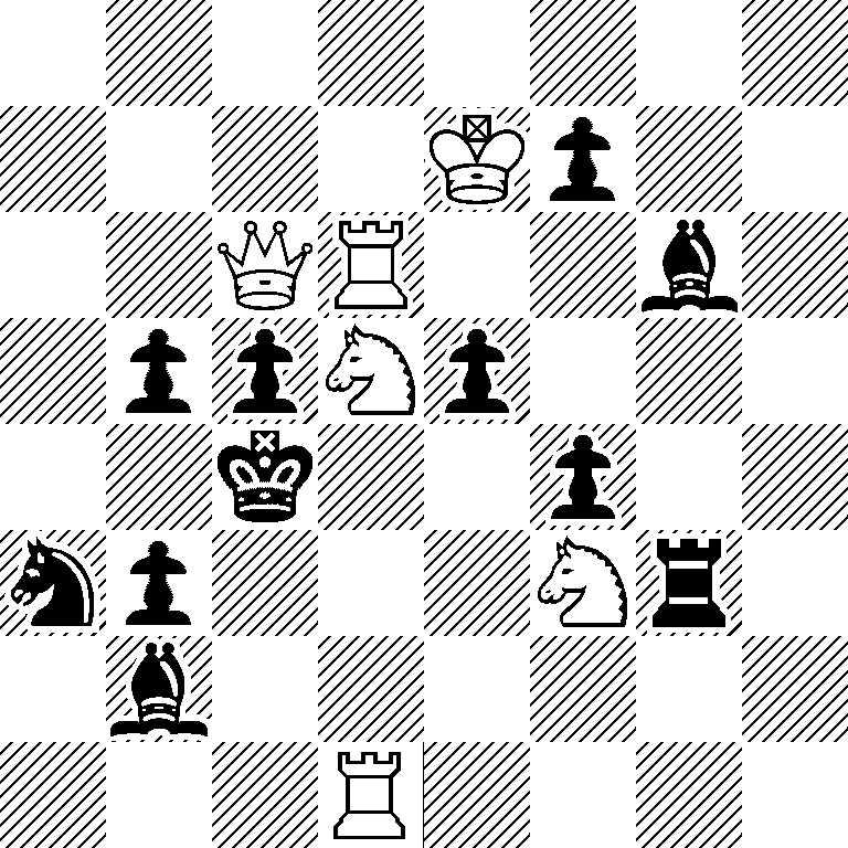 8/4Kp2/2QR2b1/1ppNp3/2k2p2/np3Nr1/1b6/3R4