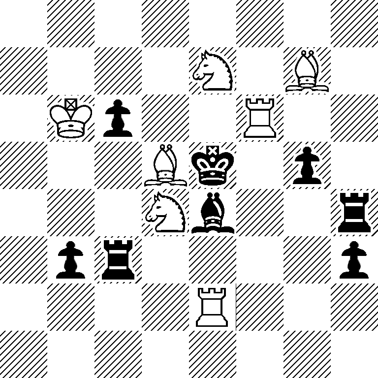 8/4N1B1/1Kp2R2/3Bk1p1/3Nb2r/1pr4p/4R3/8
