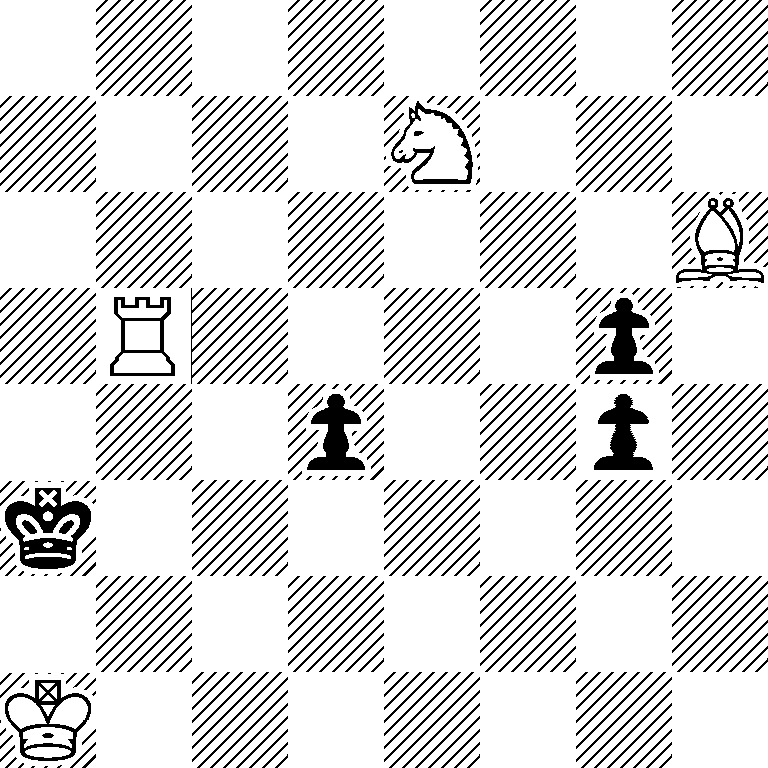 8/4N3/7B/1R4p1/3p2p1/k7/8/K7