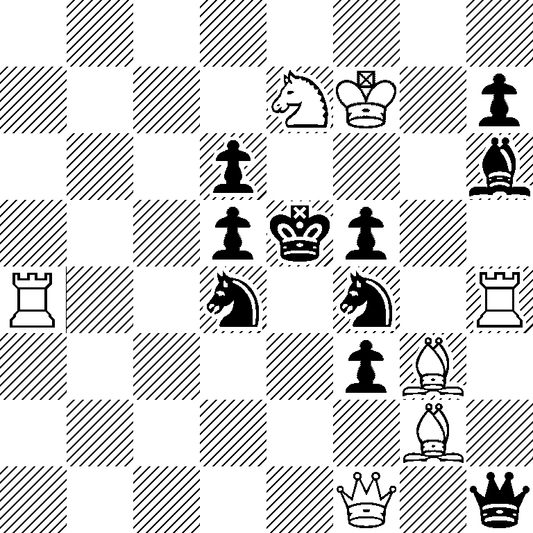 8/4NK1p/3p3b/3pkp2/R2n1n1R/5pB1/6B1/5Q1q