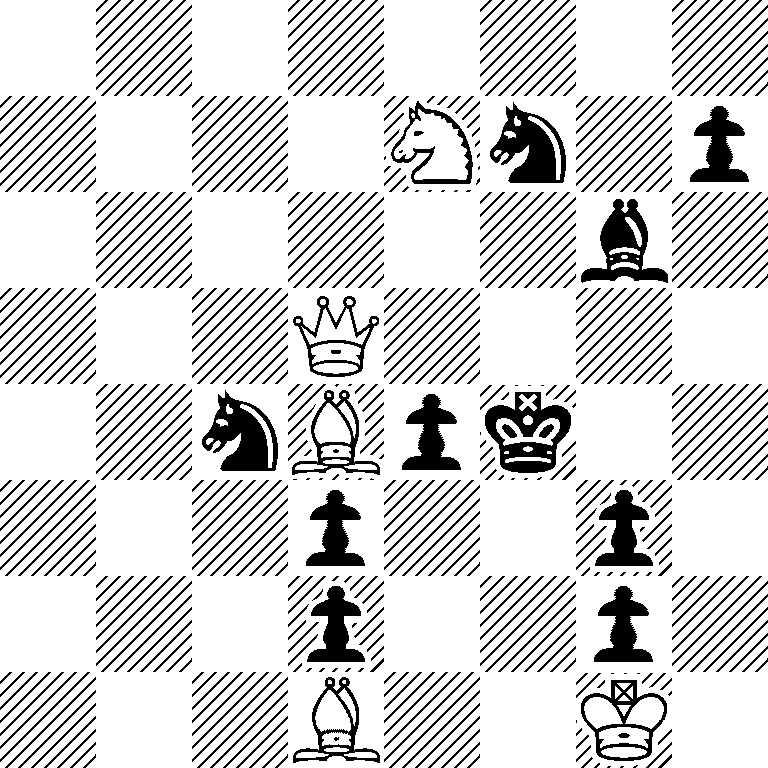 8/4Nn1p/6b1/3Q4/2nBpk2/3p2p1/3p2p1/3B2K1