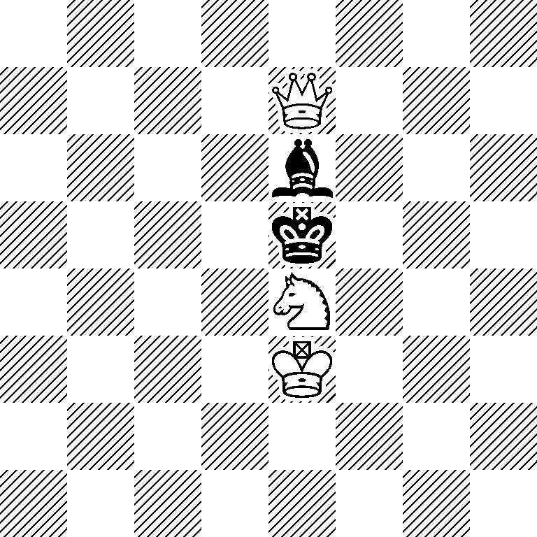 8/4Q3/4b3/4k3/4N3/4K3/8/8