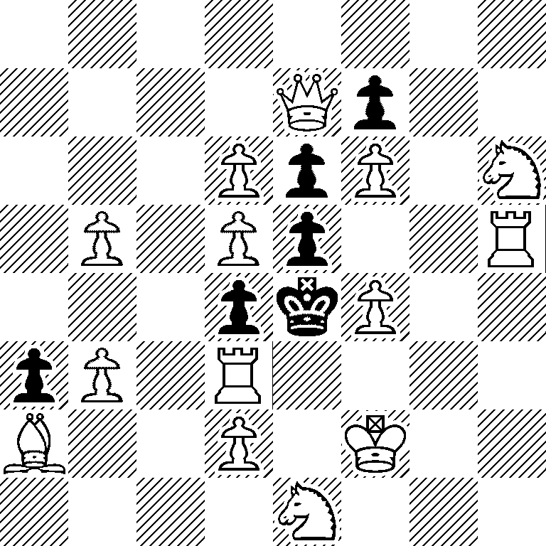 8/4Qp2/3PpP1N/1P1Pp2R/3pkP2/pP1R4/B2P1K2/4N3