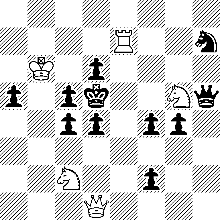 8/4R2n/1K1p4/p1pk2Nq/2pp1pp1/8/2N2p2/3Q4
