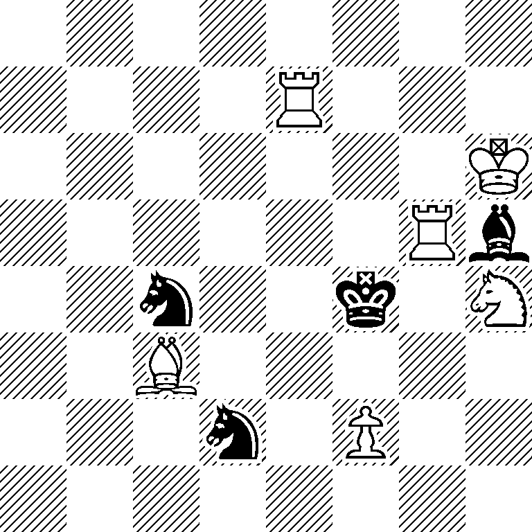 8/4R3/7K/6Rb/2n2k1N/2B5/3n1P2/8