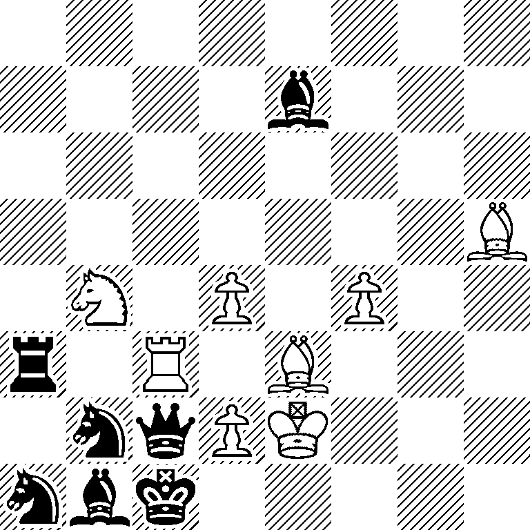 8/4b3/8/7B/1N1P1P2/r1R1B3/1nqPK3/nbk5