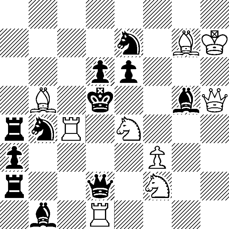 8/4n1BK/3pp3/1B1k2bQ/rnR1N3/p4P2/r2q1N2/1b1R4