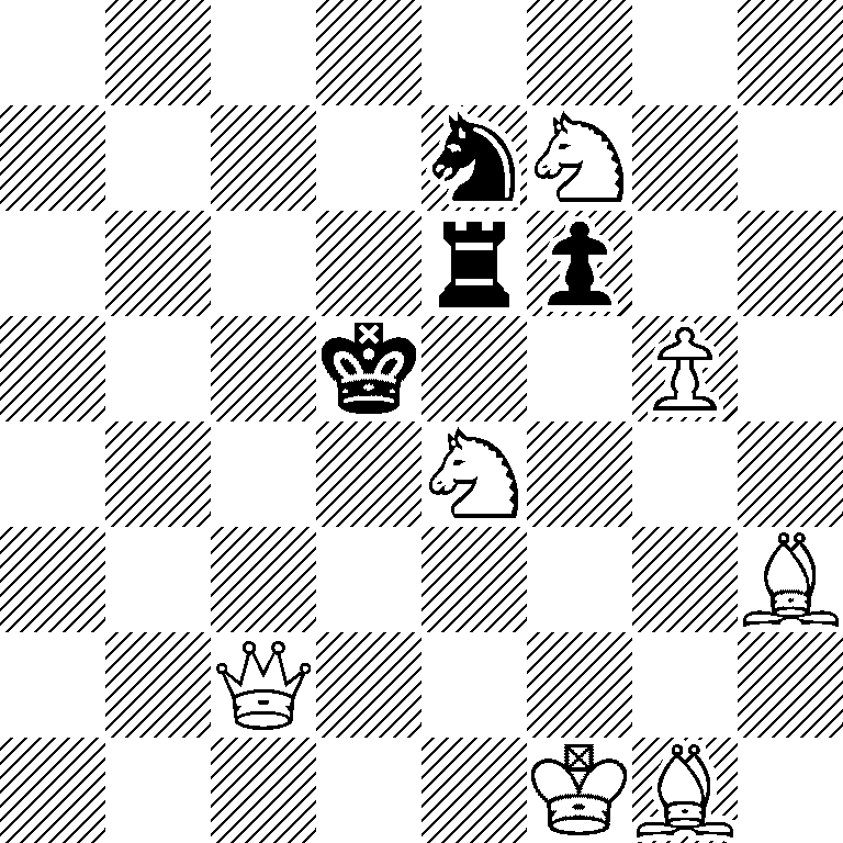 8/4nN2/4rp2/3k2P1/4N3/7B/2Q5/5KB1