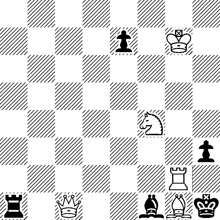 8/4p1K1/8/8/5N2/7p/6R1/r1Q2bBk