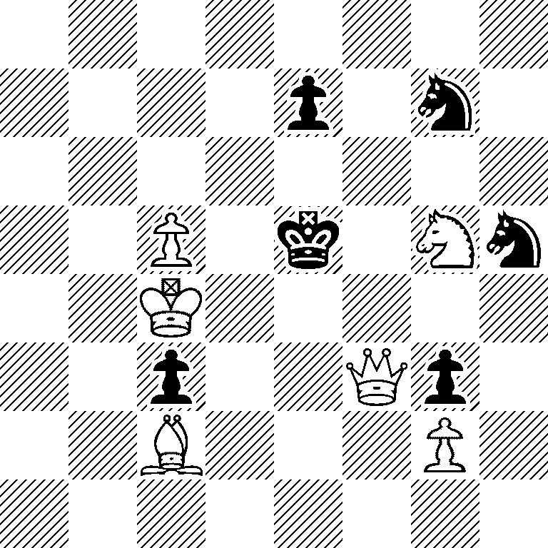 8/4p1n1/8/2P1k1Nn/2K5/2p2Qp1/2B3P1/8
