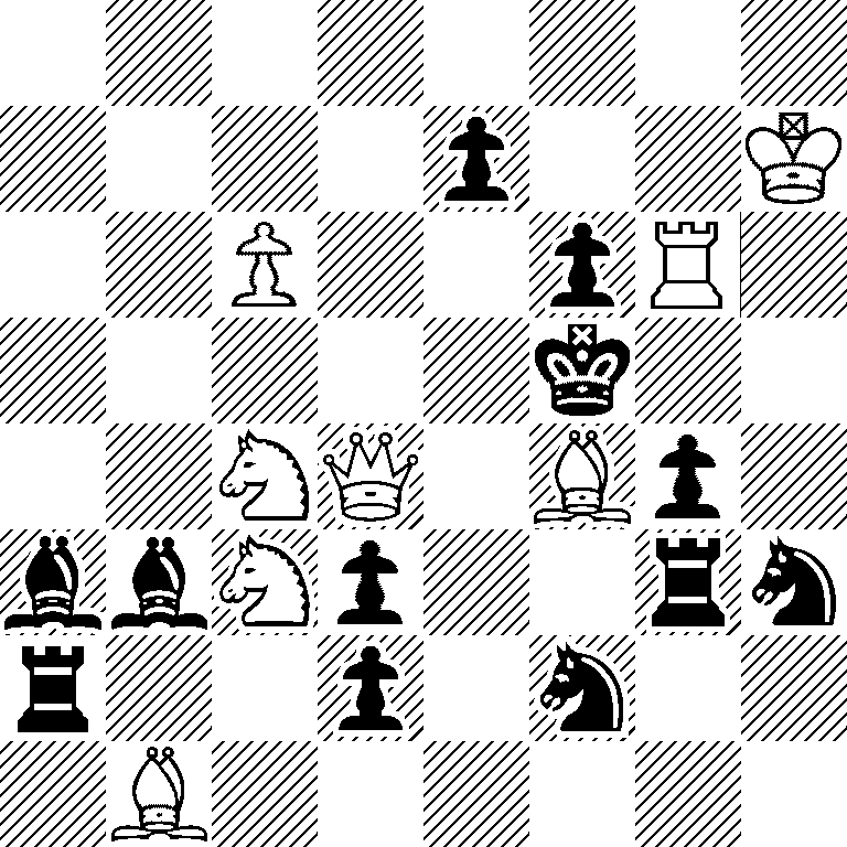 8/4p2K/2P2pR1/5k2/2NQ1Bp1/bbNp2rn/r2p1n2/1B6