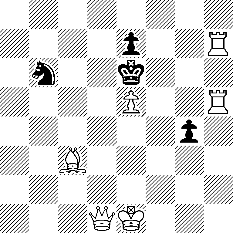 8/4p2R/1n2k3/4P2R/6p1/2B5/8/3QK3