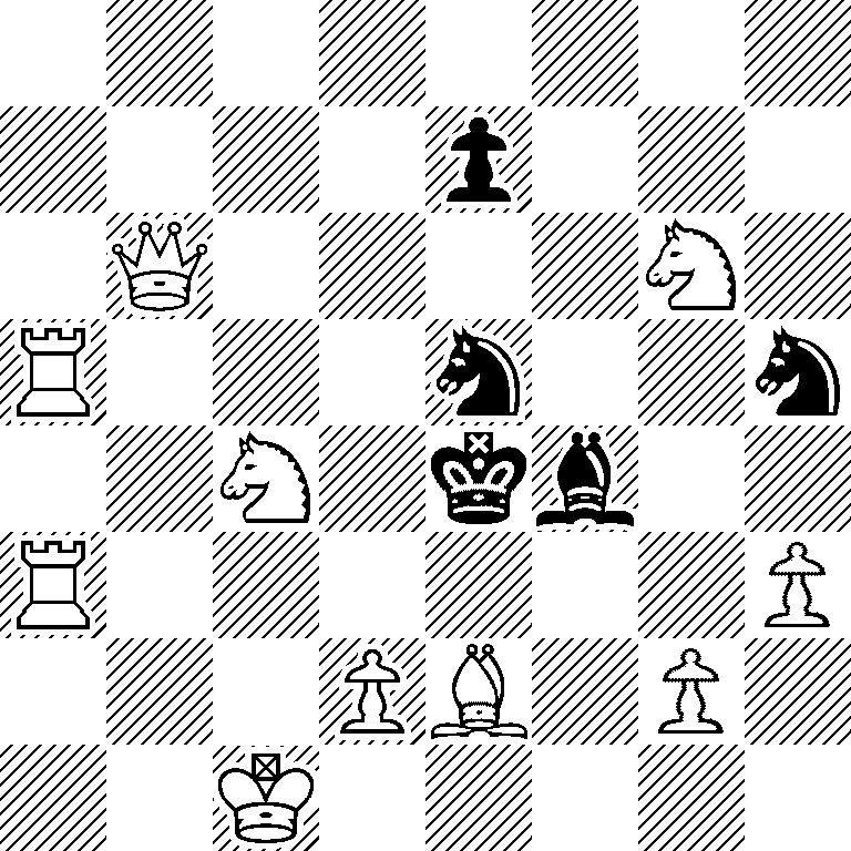 8/4p3/1Q4N1/R3n2n/2N1kb2/R6P/3PB1P1/2K5