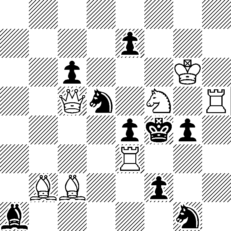 8/4p3/2p3K1/2Qn1N1R/4pkp1/4R3/1BB2p2/b5n1