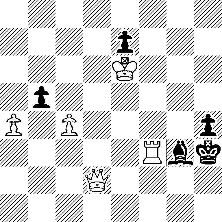 8/4p3/4K3/1p6/P1P4p/5Rbk/3Q4/8
