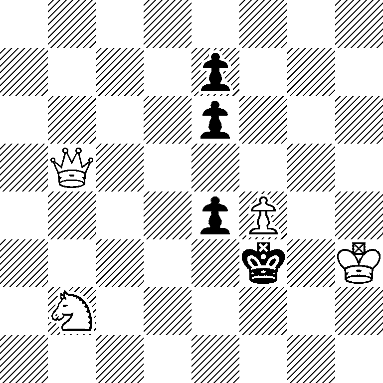 8/4p3/4p3/1Q6/4pP2/5k1K/1N6/8
