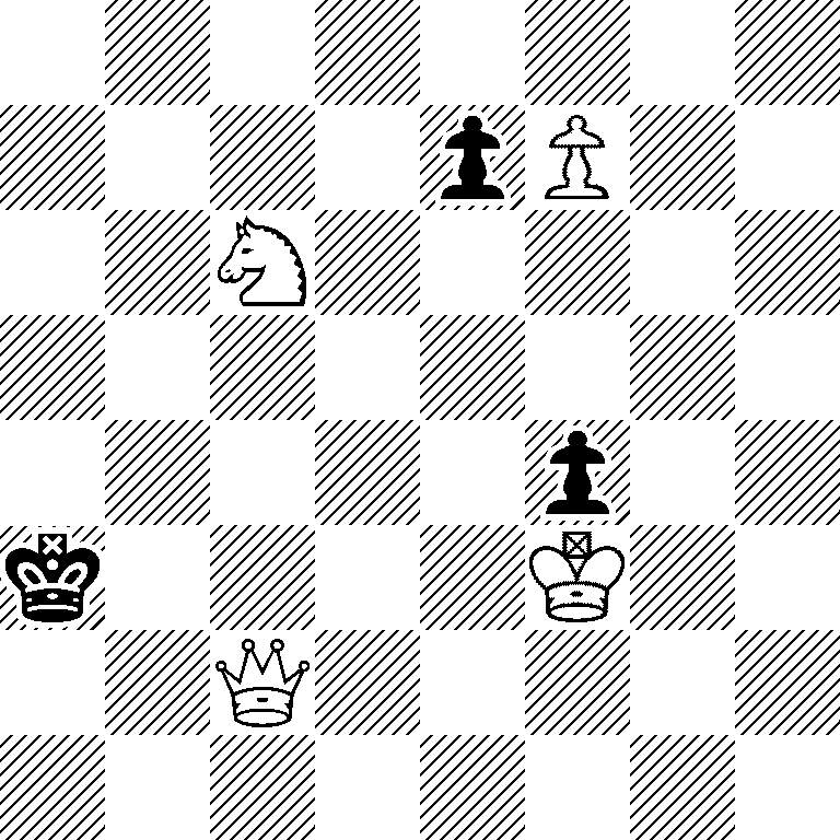 8/4pP2/2N5/8/5p2/k4K2/2Q5/8