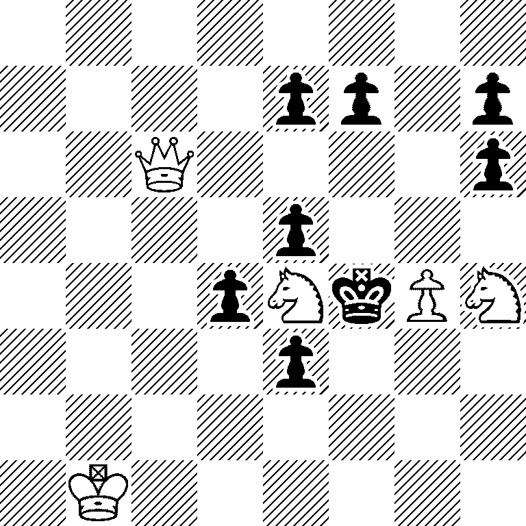 8/4pp1p/2Q4p/4p3/3pNkPN/4p3/8/1K6