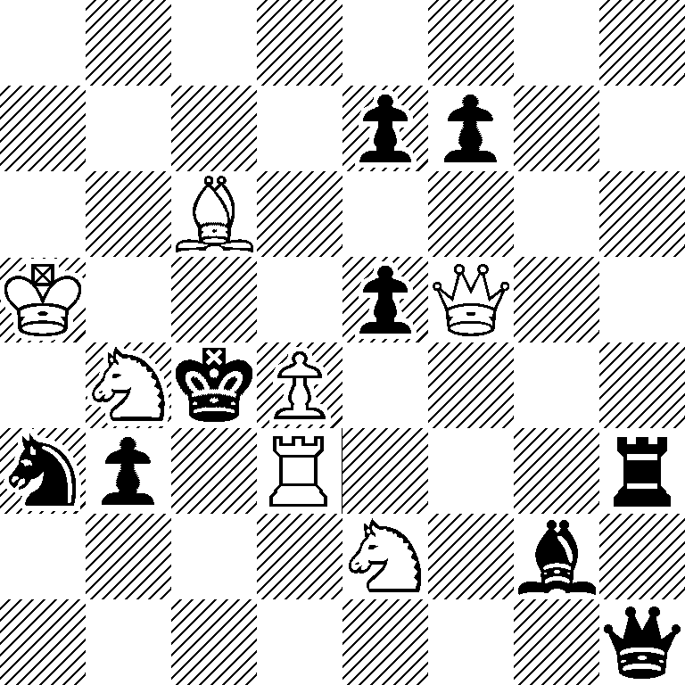 8/4pp2/2B5/K3pQ2/1NkP4/np1R3r/4N1b1/7q