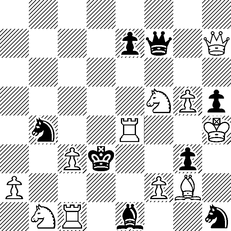 8/4pq1Q/8/5NPp/1n2R2K/2Pk2p1/P4PB1/1NR1b2n