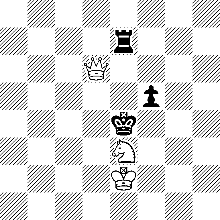 8/4r3/3Q4/5p2/4k3/4N3/4K3/8