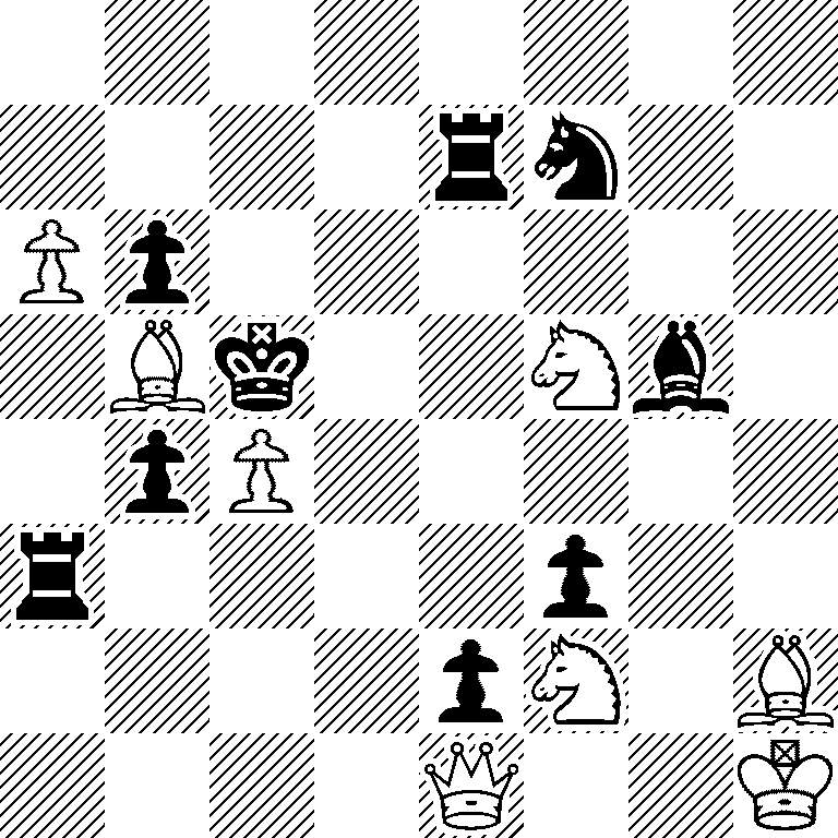 8/4rn2/Pp6/1Bk2Nb1/1pP5/r4p2/4pN1B/4Q2K