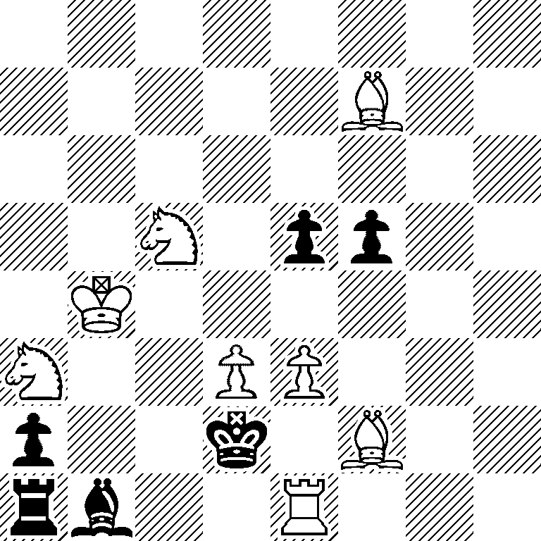 8/5B2/8/2N1pp2/1K6/N2PP3/p2k1B2/rb2R3