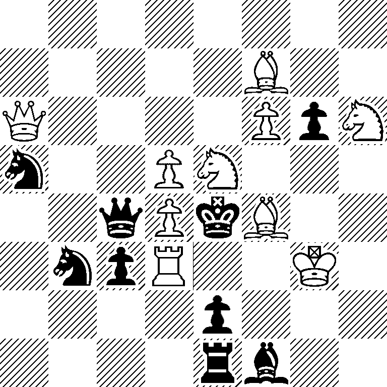 8/5B2/Q4PpN/n2PN3/2qPkB2/1npR2K1/4p3/4rb2
