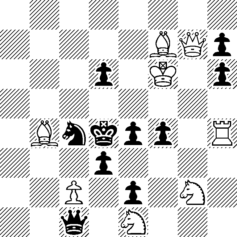 8/5BQp/3p1K1p/8/1Bnkpp1R/3p4/2P1p1N1/2q1N3