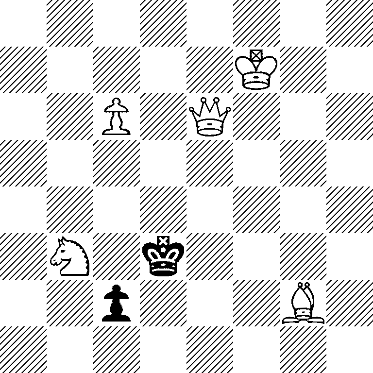 8/5K2/2P1Q3/8/8/1N1k4/2p3B1/8