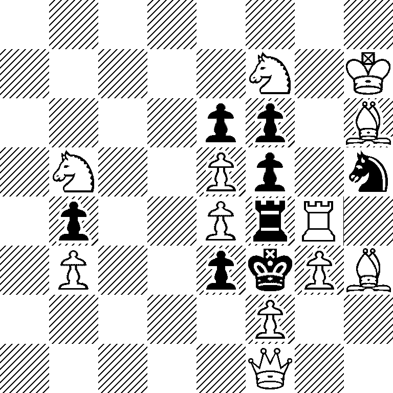 8/5N1K/4pp1B/1N2Pp1n/1p2PrR1/1P2pkPB/5P2/5Q2